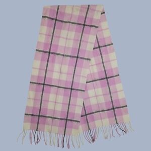 Burberrys 100% Lambswool Nova Check Scarf